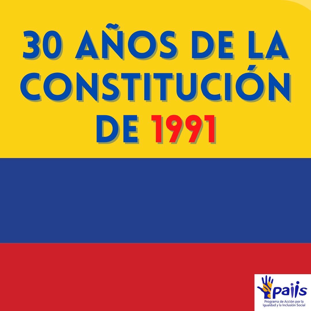 PAIIS seguirá trabajando por construir la Colombia que nos propusimos hace 30 años. Hilo de aniversario 🧵