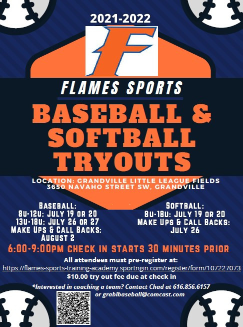 Announcing Flames Tryouts for the 2021 season... buff.ly/3wk6JrV