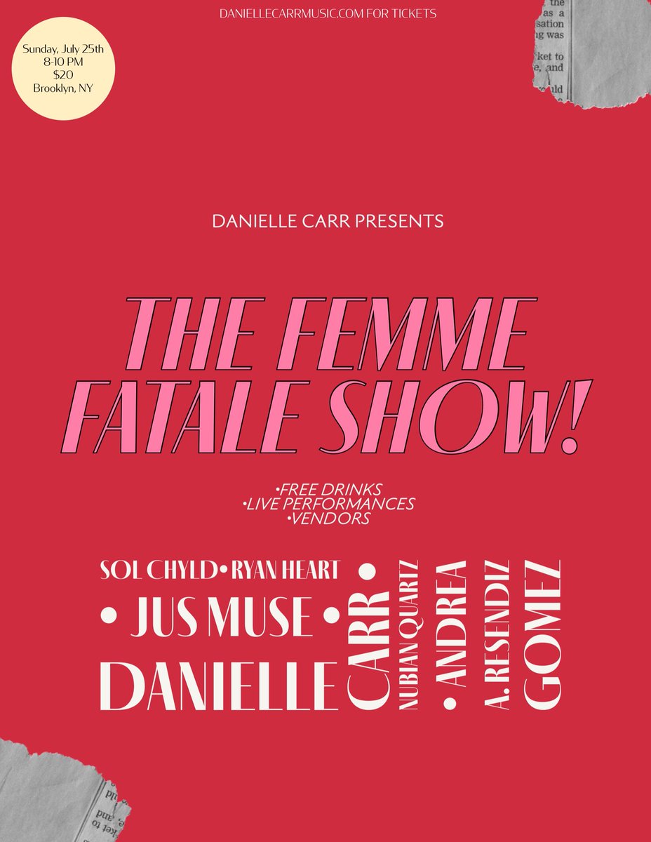 ryanheartmp3's tweet photo. LESS THAN 20 tickets are left! Come out July 25th at 8pm to see me open up for Danielle Carr. Tickets are selling fast. Don’t miss out! ❤️ Click the link in my bio to purchase yours. There are going to be tones of talent, vendors and FREE drinks! :) https://t.co/p1pNEHH09B