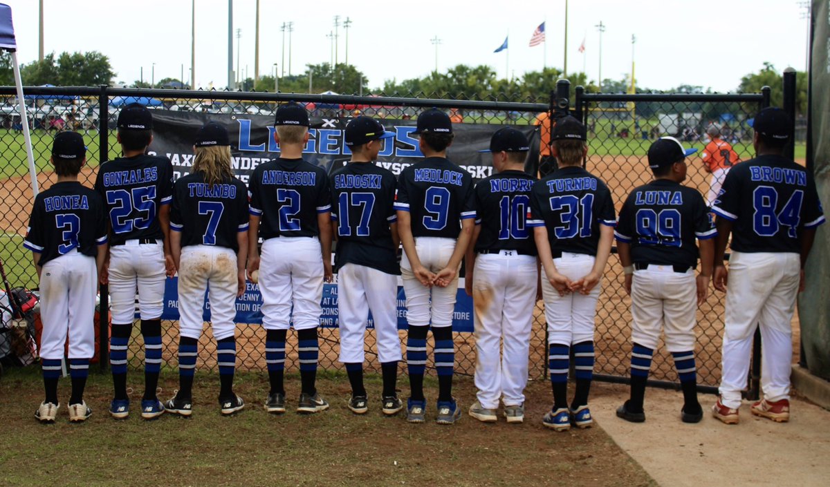 TxLegends12U's tweet photo. SZN RECAP - Two 1st place championships and Two Finalist Runner Up. A Key Development Contributor for Baseball Players is Game Reps!
49 games this season. 12 different pitchers all logged innings on the mound. 21 team home runs, 300 Hits, 223 RBI, 371 Runs Scored, .360 Team BA. https://t.co/0NxtR0BtB8
