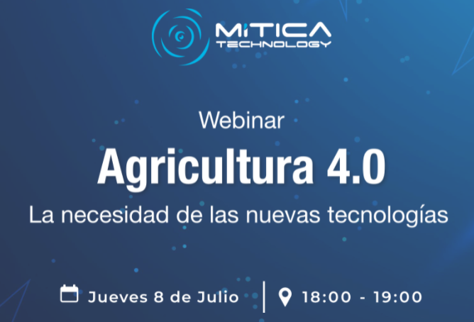 ¿Te dedicas al mundo de la #agricultura o al #agroalimentario y estás pensando en digitalizarte?

No te pierdas el webinar que organiza <a href="/MiticaTech/">Mítica Technology</a> en el que hablaré sobre la #Agricultura 4.0

Apúntate!
bit.do/Webinar-Agricu…

Jueves 8 julio- 18h