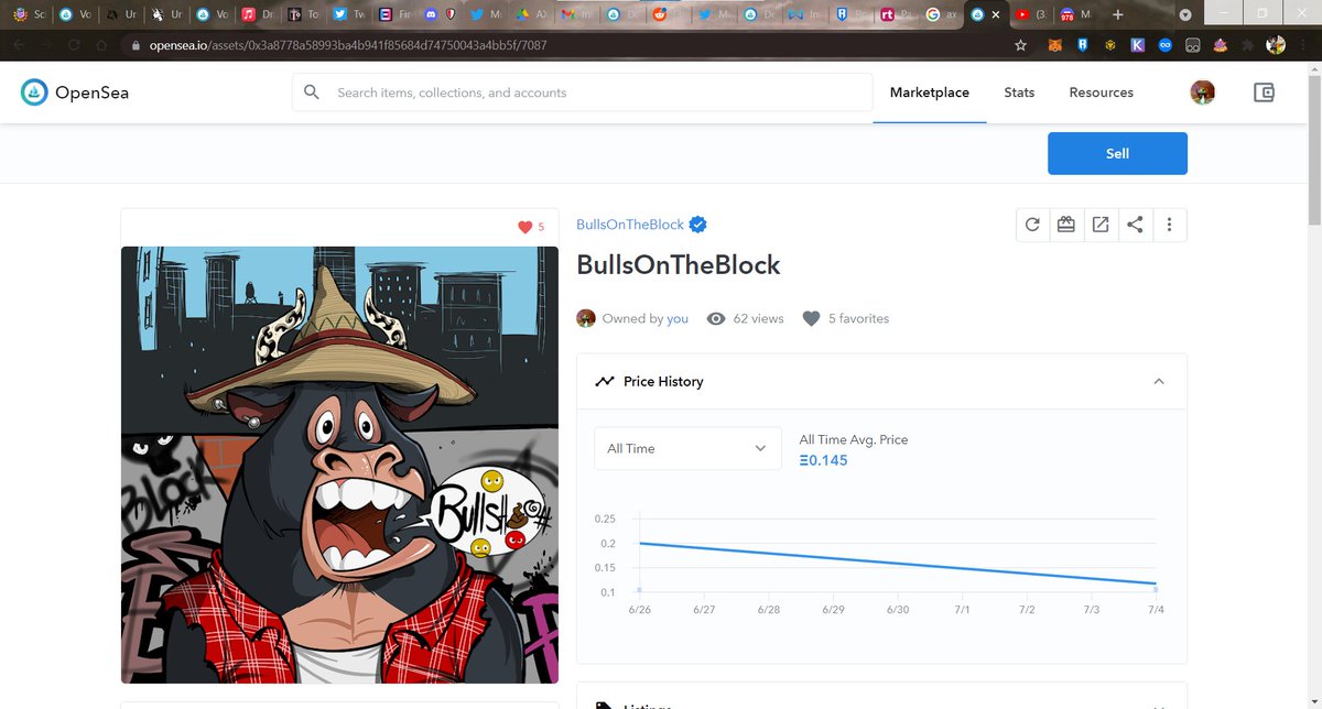 0xMistBlade's tweet photo. @xPollutionx @deanas32 @SnkrChow
 I lost ETH in @golfpandaclub &amp; I got airdropped a 
@bullsontheblock
 This community is amazing!!!!!! :heart:
Make sure to 
Retweet
Comment
Follow
all the bulls that are part of this amazing community, lets get this viral!!! https://t.co/kNtuksKQ16