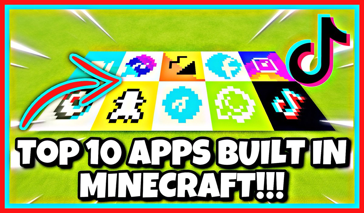 RyanatorProd's tweet photo. I Built The TOP 10 MOST POPULAR APPS LOGOS In Minecraft!!! *2021* https://t.co/vXx01Gfr6A via @YouTube #videos #Minecraft #Gaming #Youtube #Youtuber #TikTok #Instagram #PopularApps #NewYoutubeVideo Go Check Out This INSANE VIDEO!!! https://t.co/wXArPofctn