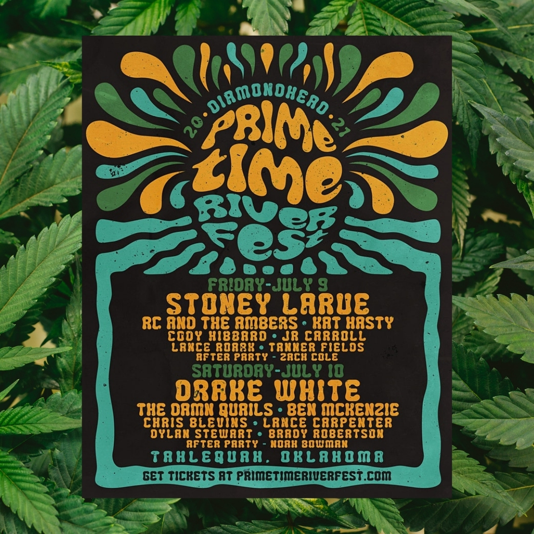 Primetime River Fest country music festival is this weekend in Tahlequah! Two nights of red dirt/ country music at Diamondhead Resort on the banks of the Illinois River in NE Oklahoma. 

eventbrite.com/e/primetime-ri…
#primetimeriverfest