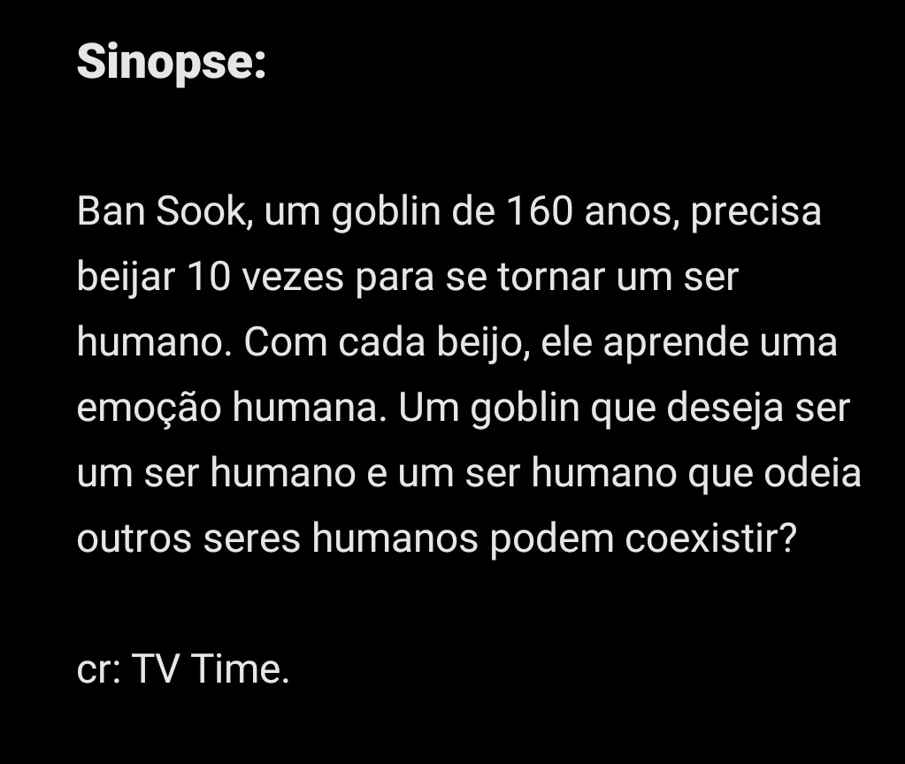 doramas_da_unnie - [TIRINHAS] Alguém se candidata? [♡] Drama: Kiss Goblin /  O Beijo do Duente [◇] Onde assistir: Dramafansubs, Dramaclub e Viki. [☆]  Sigam as parcerias marcadas na foto 🌟❤🌻 TAG #kdramasdaunnie #