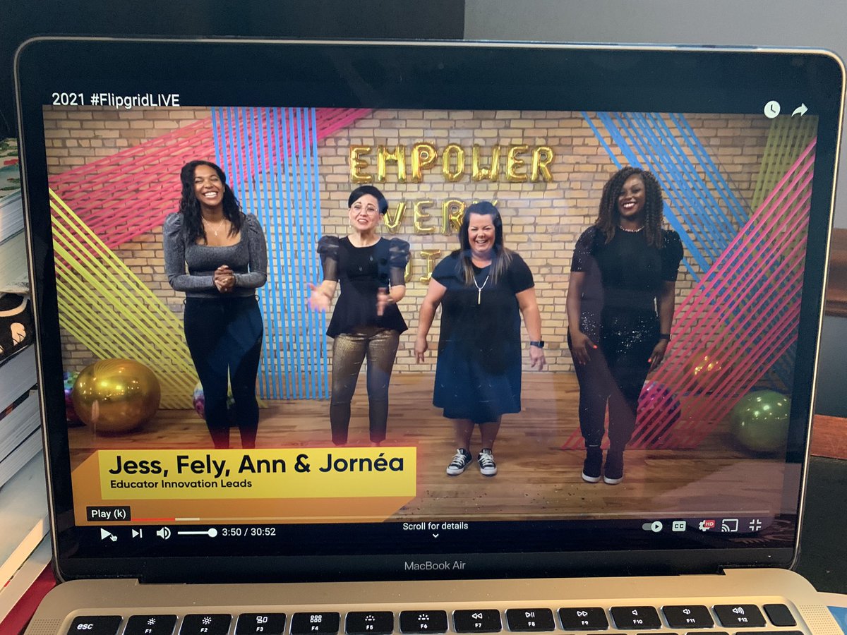 Sitting down to watch #FlipgridLIVE and the tears started as I realized what a year it has been and how much Flipgrid helped our class to connect. Can’t wait to discover new ways to use it in class and see what they have in store for us next year.