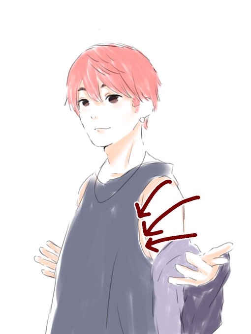 タンクトップのtwitterイラスト検索結果 古い順