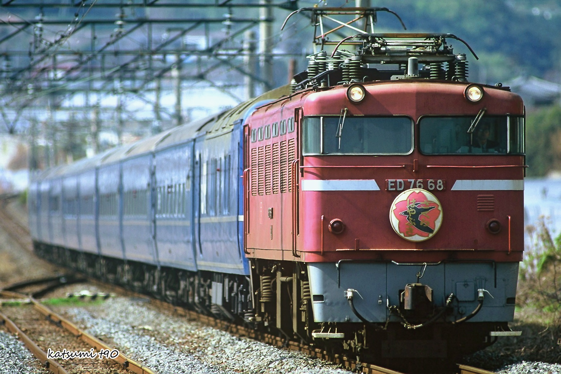 鉄道　番号プレート　ED7539 鉄道 製造銘板 三菱電機 三菱重工プレート ED7539② - メルカリ