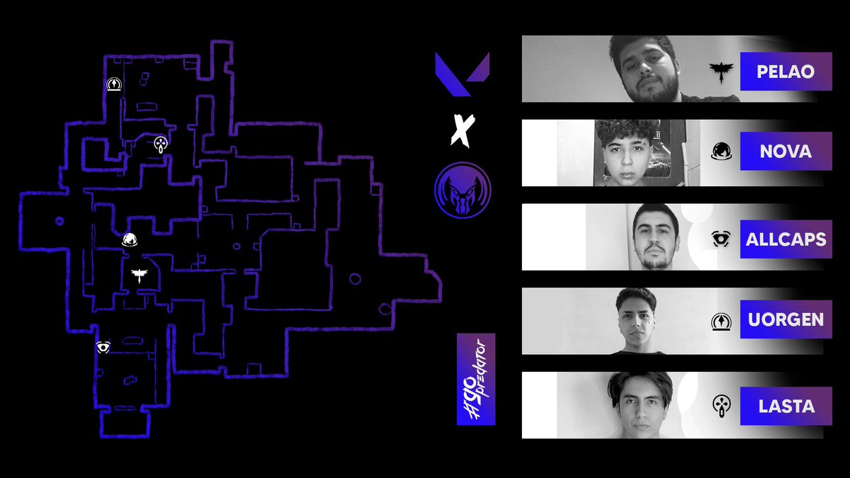 PredatorGGaming's tweet photo. #VALORANT | Presentacion Roster Oficial 

🎊🎉BIENVENIDOS 🎉🎊

… A su nueva casa deportiva! 

Nuevos jugadores, nuevos logros y nuevos objetivos. 
Llego el momento de comenzar a triunfar! 👑

#GoPredator ! https://t.co/KqwLHazFPl