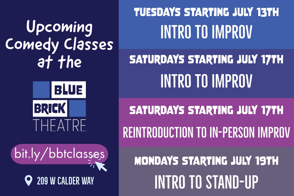Classes are BACK!!! 

🔗: bit.ly/bbtclasses