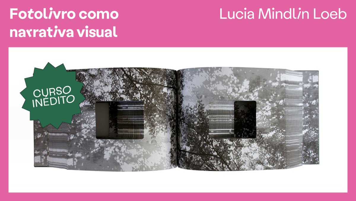 PlatoStudio's tweet image. Fotolivro como narrativa visual
com Lucia Mindlin Loeb
&amp;gt;&amp;gt;plato.studio/Fotolivro-como…
curso online
total de 7 encontros
04, 11, 18 e 25 de agosto
01, 08 e 15 de setembro
às quartas, das 19h às 22h
R$750,00 em até 3x sem juros