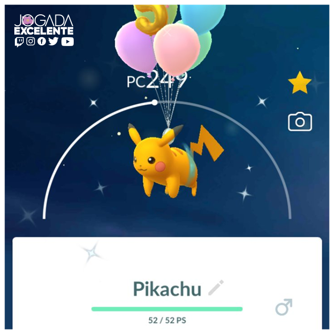 Jogada Excelente on X: Agora temos confirmação que Pikachu Voador