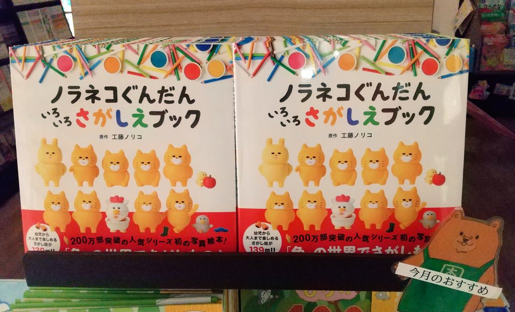 ノラネコぐんだんいろいろさがしえブック