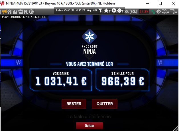 Run1G's tweet image. Victoire du Ninja de @Winamax ce soir en stream sur la Classe de @Manu_4486 🚀