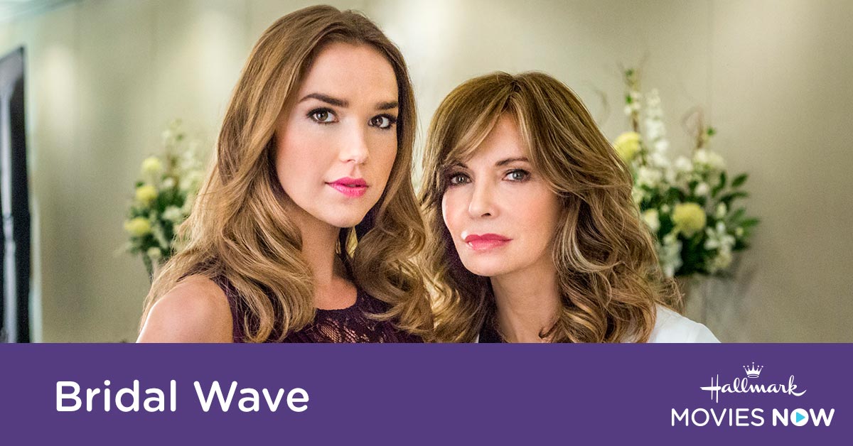 HallmarkPlus's tweet photo. Georgie's (@ArielleKebbel) putting the finishing touches on her wedding with the help of her fiancé's mother, Felice (@realjaclynsmith), when she meets a local guy Luke. Will this new spark give her cold feet? Find out in #BridalWave. 👰https://t.co/vcZ9KihZa5 https://t.co/Kx8XFvxnMA
