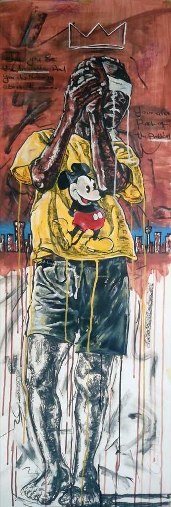 ClementmohaleA's tweet photo. Title: "Imbalance of power"
Medium: mixed media on fabriano
Dimension: 120cmx42cm
Year:2021
#sacontemporaryartist #lines #mixedmedia #feelingprocess #learningprocess #resilience #influence #lifeofanartist #artcollectors #artistsoninstagram #heart #artlovers #artcollectors https://t.co/kehxjiLWRt