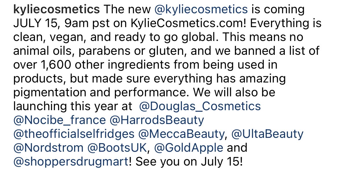 La marque Kylie Cosmetics sera enfin bientôt disponible en France chez Nocibe, fini les frais de douanes pour nous✨💸