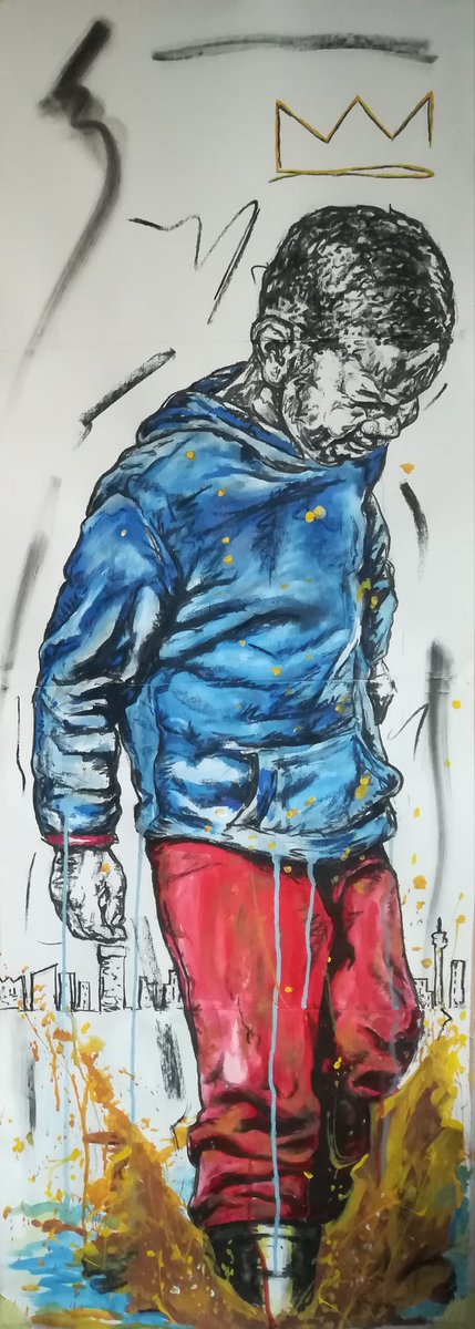 ClementmohaleA's tweet photo. Title: "Joyful play"π
Medium: mixed media on fabriano
Dimension:120cmx42cm
Year: 2021
#sacontemporaryartist #lines #feelingprocess #learningprocess #resilience #influence #lifeofanartist
@Vodacom @TelkomZA https://t.co/mqCTpFk56d