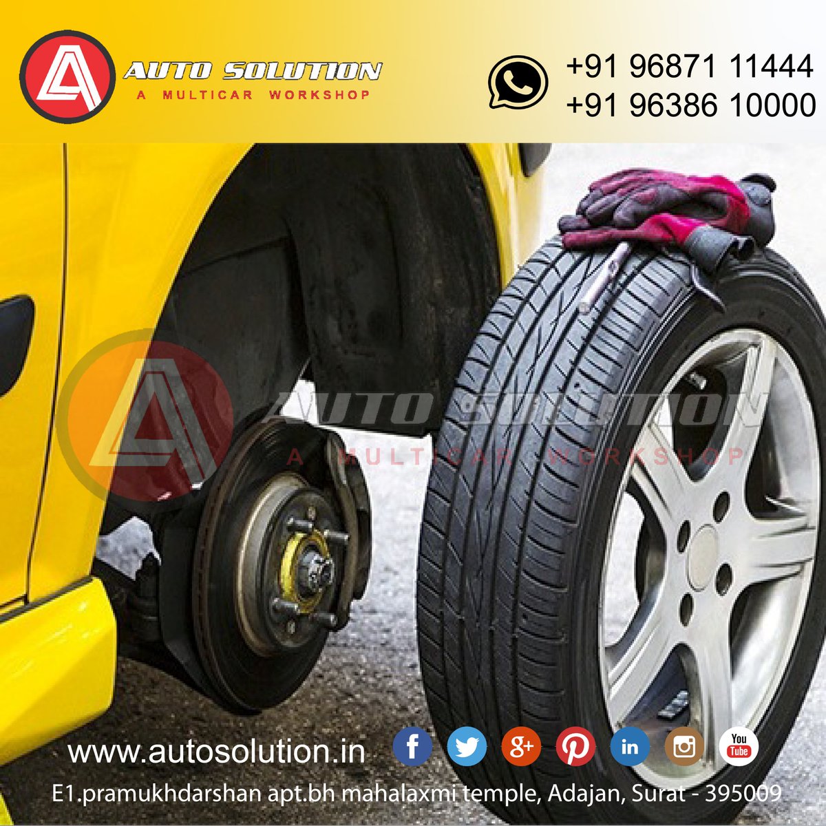 autosolution10's tweet photo. It is time for the wheel alignment
if you observe unusual pressure on one side.
*Wheel alignments improve straight-line tracking and
reduce tire wear.
#autosolution #carworkshop #workshoplife
#automotive #wheelalignment
#automotivegram #enginering
#auto #ananyaitsolution https://t.co/AHhmWiKTiw