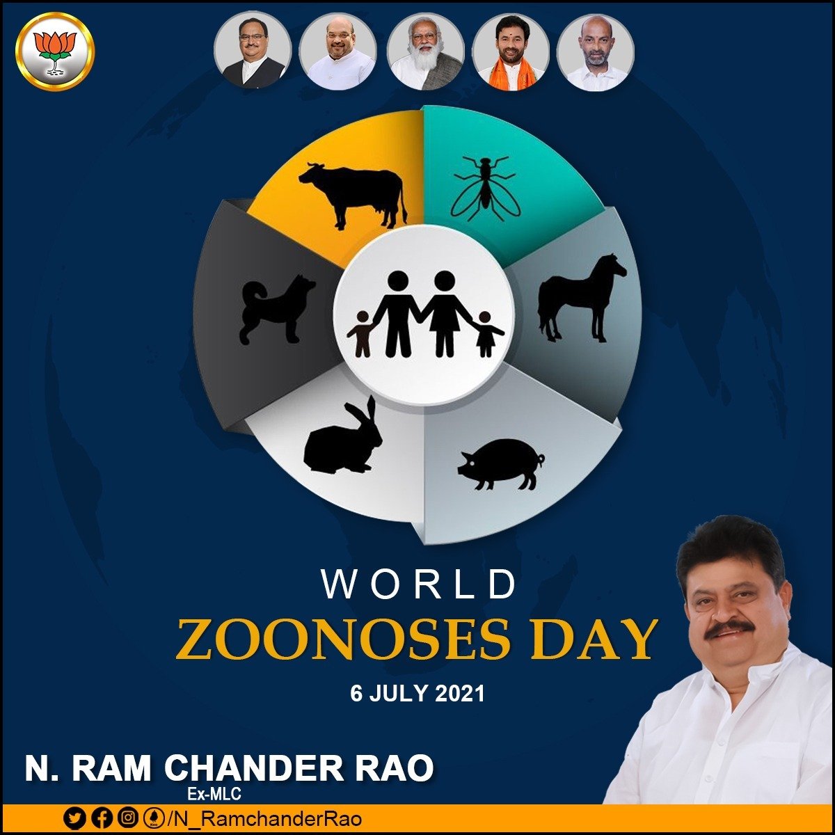 World Zoonoses Day is celebrated to make people aware of the dangers of the Zoonotic diseases and take measure to contain them. #WorldZoonosesDay