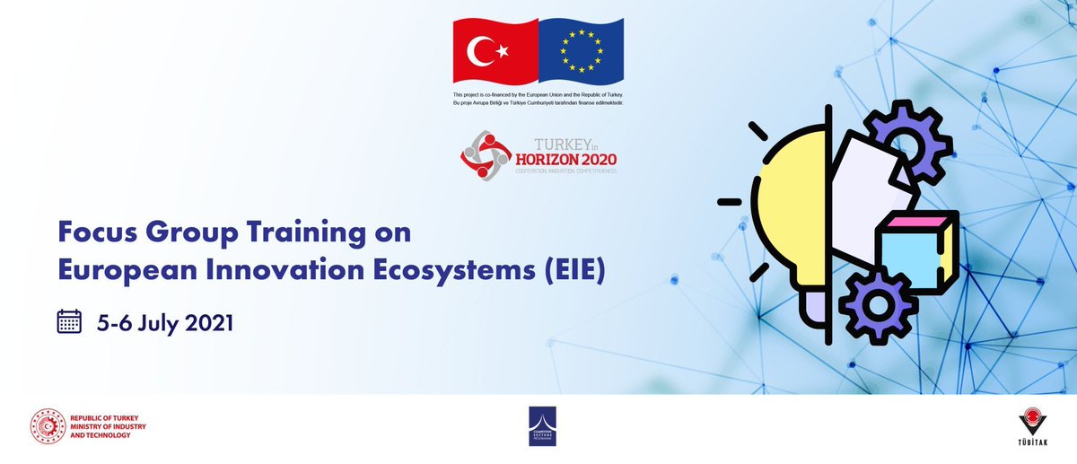 Birazdan başlıyor📣 Odak Grup Eğitimi ikinci gününü Zoom üzerinden takip edebilirsiniz!
#UfukAvrupa – Avrupa İnovasyon Ekosistemleri:
#CONNECT - #SCALEUP - #INNOVSMEs

📆 6 Temmuz 2021, 10:00

▶lnkd.in/dQk53_g

Giriş Bilgileri
ID: 812 0435 2758
Passcode: 075529
