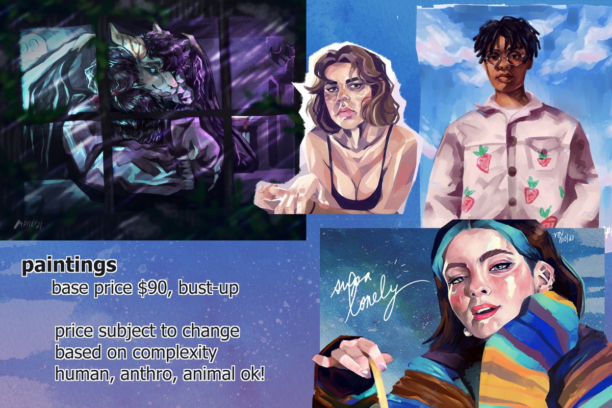 marsbrover's tweet photo. Rov is taking commissions!

SFW art only. Message me on twitter or by email for any questions or to request a slot. (1/2) https://t.co/Wiiukl9MzM