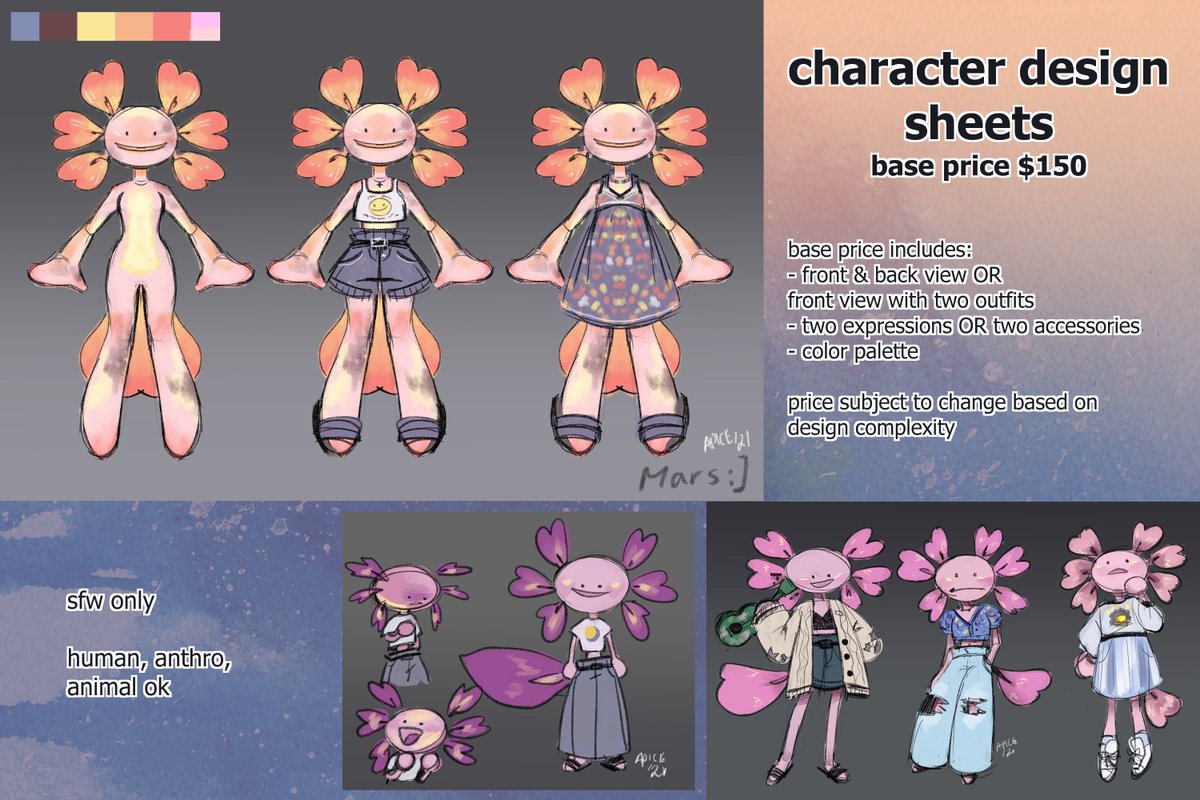 marsbrover's tweet photo. Rov is taking commissions!

SFW art only. Message me on twitter or by email for any questions or to request a slot. (1/2) https://t.co/Wiiukl9MzM