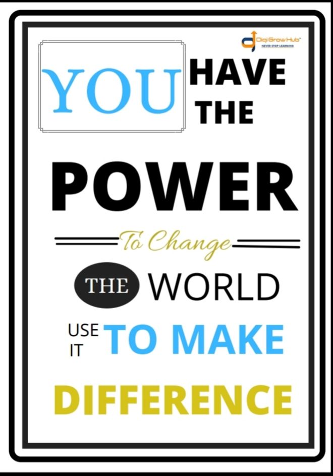 Digigrowhub1's tweet photo. "I never told you to be like me; I told you to be yourself and make a difference."
#growwithdigigrowhub #morningmotivation #morningvibes #MakeMeBetter #bethemiracle #PositiveVibes #PositiveEnergy #effortsmatter #BeYourself #MakeItHappen #MakeADifference #tuesdaymotivations https://t.co/G3d2gmX6TF