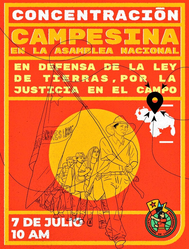 RESPALDANDO LA LEY DE TIERRAS

Este #7Julio el pueblo campesino y la  <a href="/Asamblea_Ven/">Asamblea Nacional 🇻🇪</a> se dan la mano para ratificar el apoyo a la Ley creada por el Comandante Chávez y avanzar en la justicia para el campesinado.
