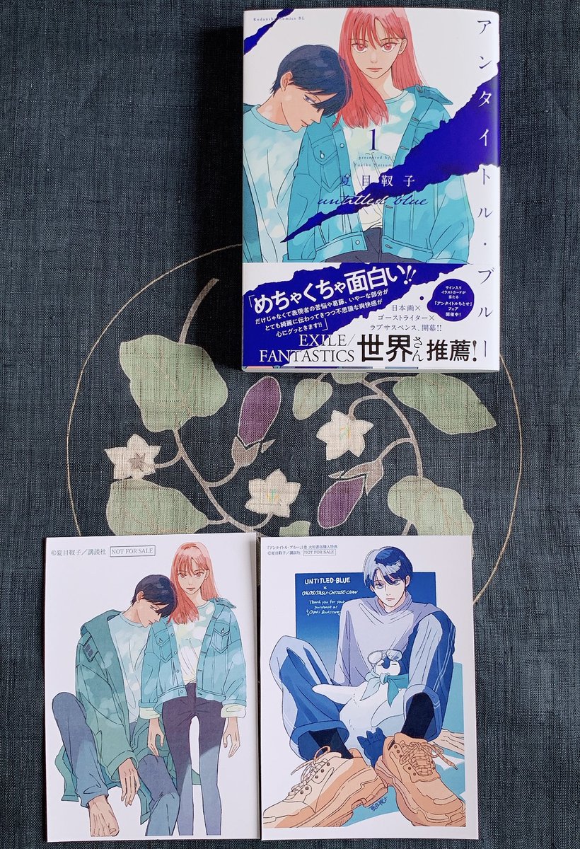 サイン本 夏目靫子 アンタイトル ブルー 2 イラスト付き Gekiyasu 女性漫画 Cpmalaysia Com