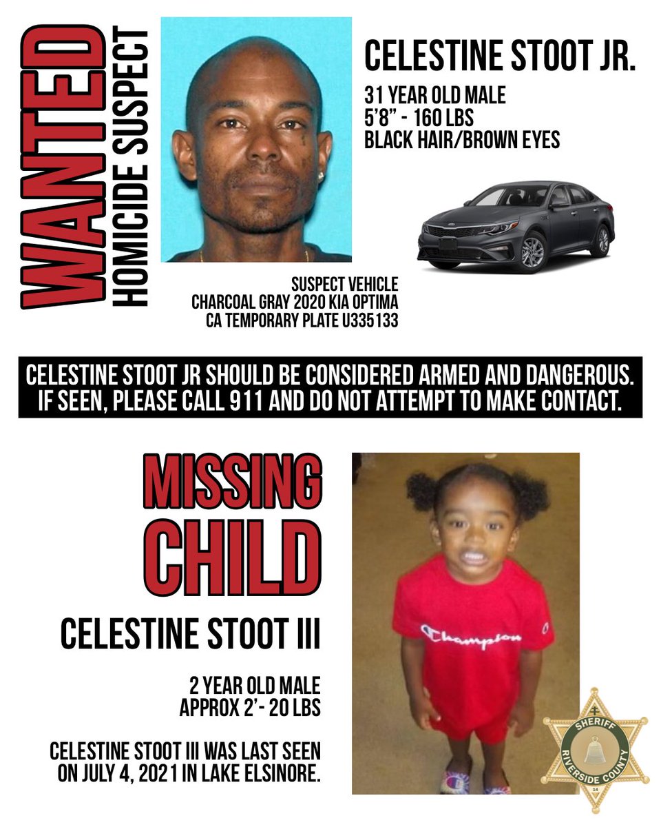 We are asking for the public’s assistance in locating Celestine Stoot III, the 2...
