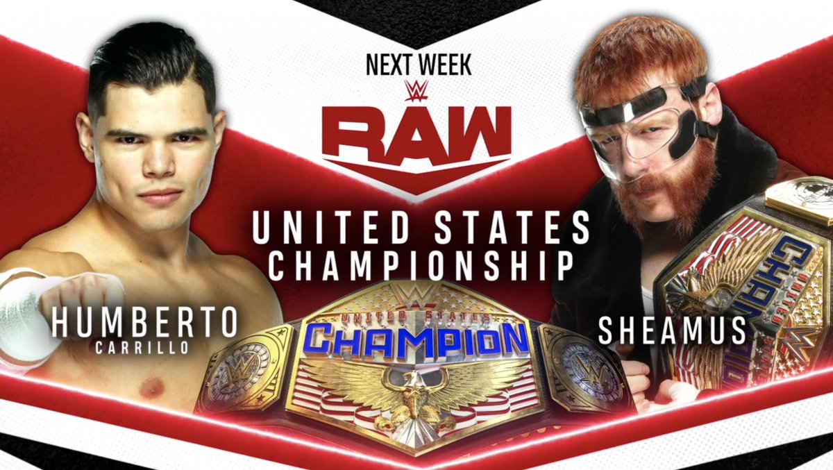 Fiendrunsito's tweet photo. La próxima semana en #WWERaw tendremos a Ricochet vs John Morrison en una Fall Counts Anywhere también regresa el título que ni me acordaba lucha por el #USATitle Humberto Carrillo vs Sheamus y en 2 cuando vuelve el público Vikingos Raiders vs Aj y Omos por los titulos. #WWERaw https://t.co/CunHz925M7