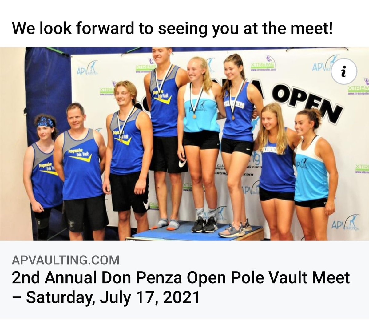 Meet &amp; Registration Below: apvaulting.com/post/2nd-annua…