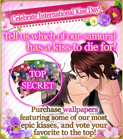 Voltage_SLBP's tweet photo. It's International Kissing Day!

Wallpapers featuring the most epic kissing scenes have been released to celebrate this special occasion!

Who will emerge as the best kisser?💋

#SLBP #VoltageInc #InternationalKissingDay https://t.co/OwmMOjeQvI