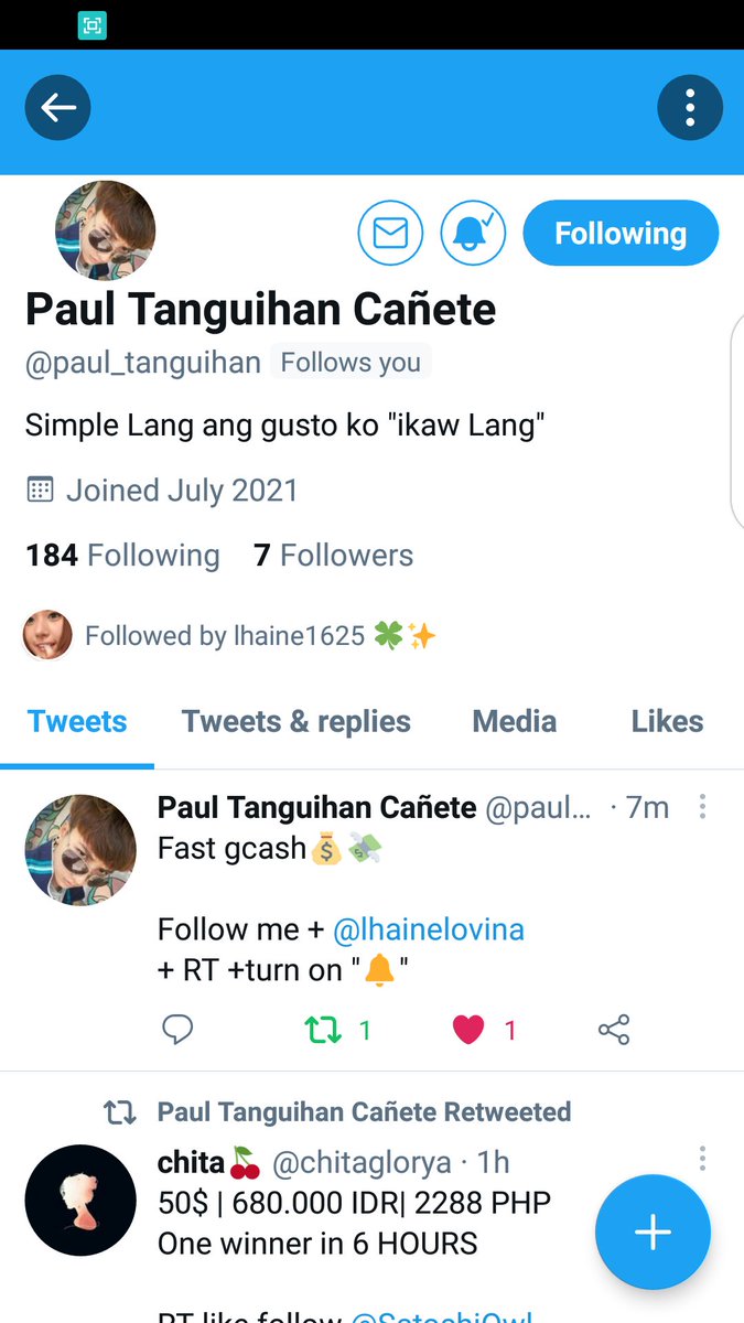 RezaleenV's tweet photo. @paul_tanguihan @lhainelovina Done po . https://t.co/JzjGDh3AA1