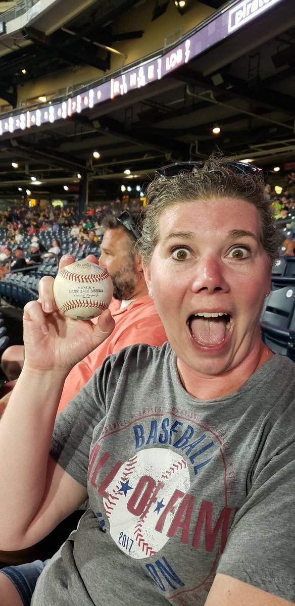 Happy birthday to me! A foul ball came straight to me during the 9th inning! Thank you to <a href="/Braves/">Atlanta Braves</a> <a href="/enderinciartem/">Ender Inciarte</a>