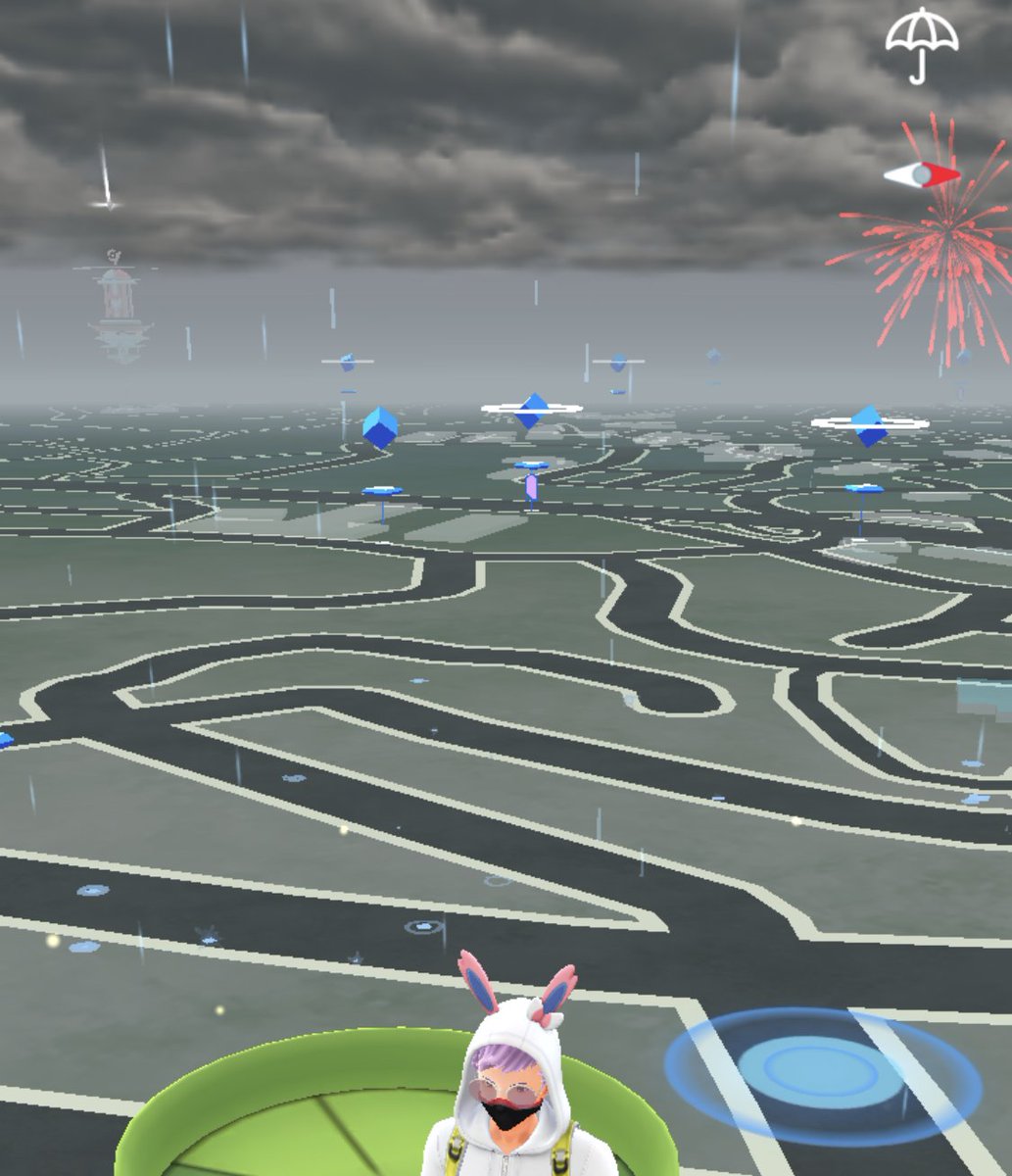 ポケモンgo攻略 Gamewith リアルタイムで現実と連動する空模様のアップデートが日本でも順次実装されています 5周年記念イベントのタイミングで全トレーナーを対象に順次実装されていくとのことです 画像は攻略班で確認できたアプデ後の空模様です