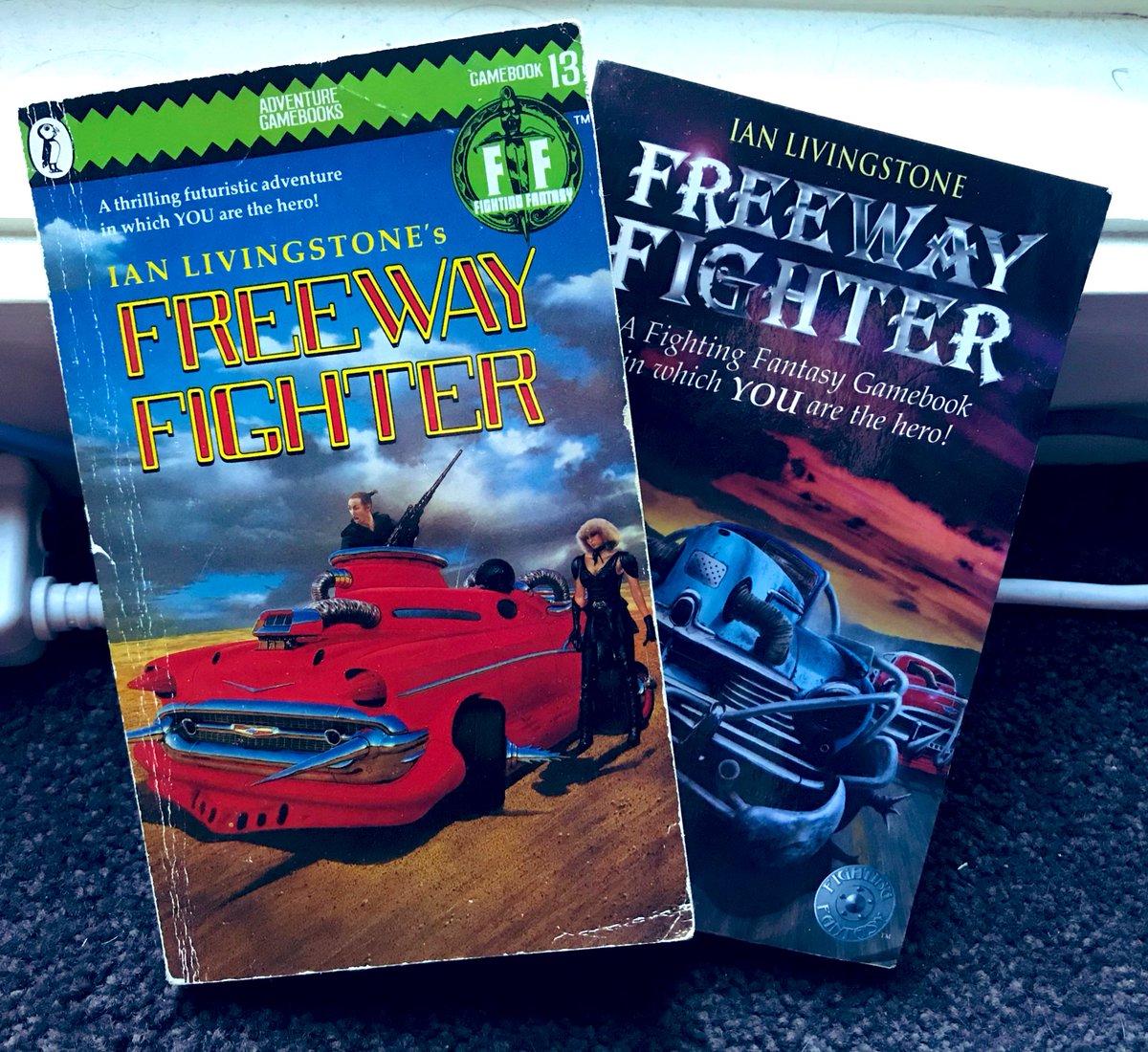Freeway Fighter has always been a favourite of ours! Check out these awesome book covers. That Jim Burns one is a classic. ❤️