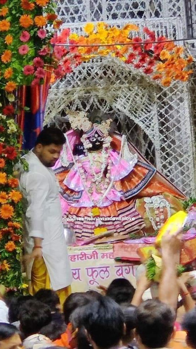 RKVrindavanLove's tweet photo. योगिनी एकादशी दर्शन श्री बाँके बिहारी जी✨🙏@ʳᵃᵈʰᵉᵏʳⁱˢʰⁿᵃᵛʳⁱⁿᵈᵃᵛᵃⁿˡᵒᵛᵉ https://t.co/xkBp2deBu1