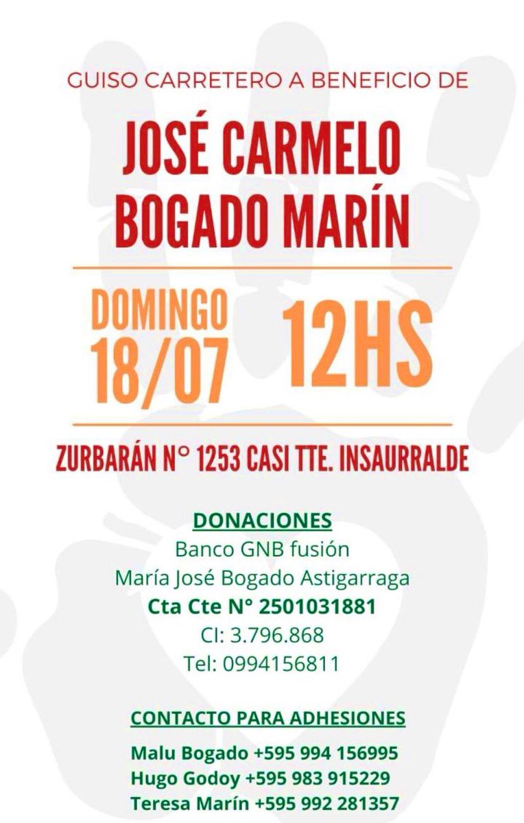 miruespinola's tweet photo. Guiso carretero en colaboracion de la Flia Bogado.. Todo aporte suma ❤️❤️❤️se agradece RT 🙏🏻🙏🏻🙏🏻🙏🏻 @maluastigarraga @ivanme1 https://t.co/7qs5huOABK