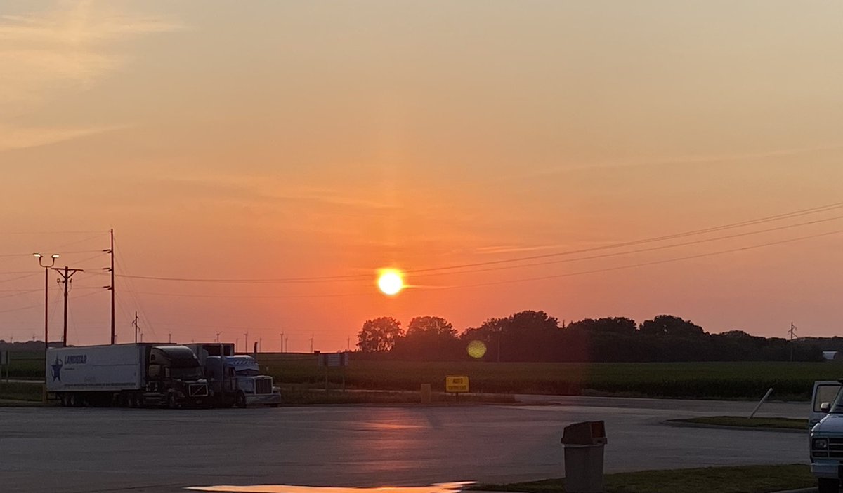 #RaynaSunset over Iowa