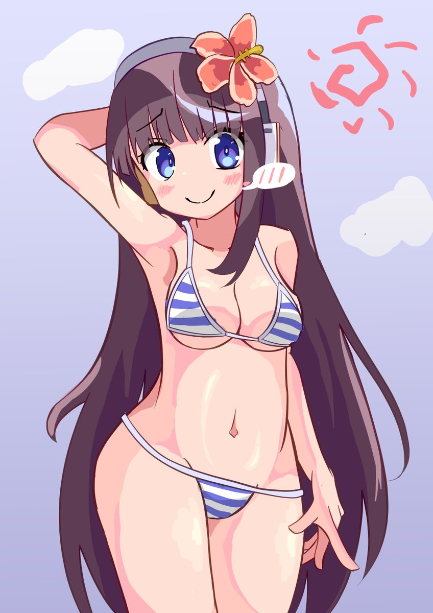 星条旗ビキニが一番好き 過去絵 #ビキニの日 