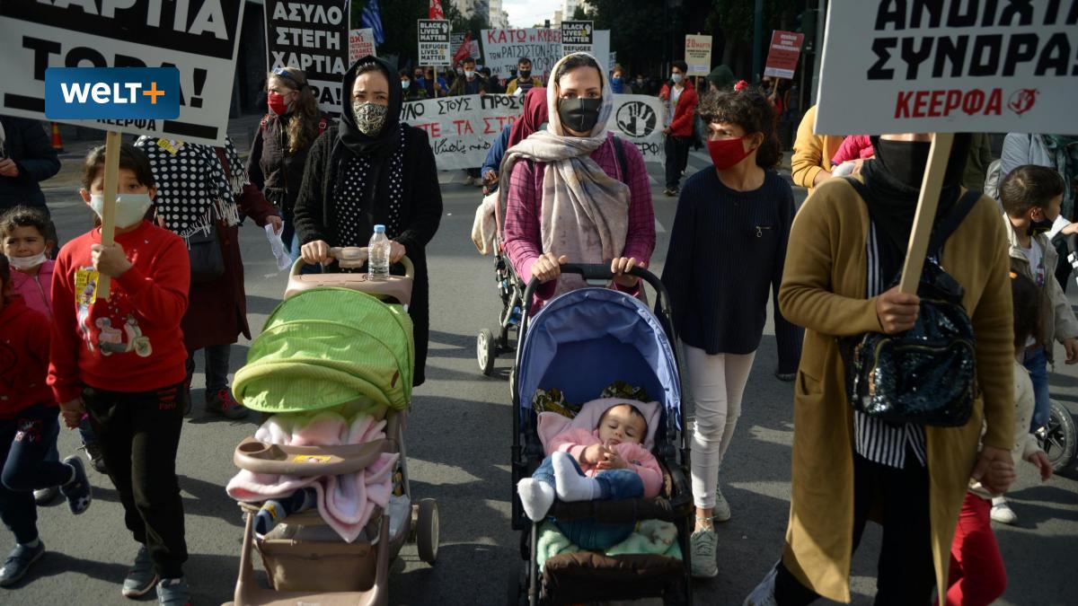 welt's tweet photo. In Griechenland droht Obdachlosigkeit, also ziehen sie gen Deutschland https://t.co/fHOOvKH1gM https://t.co/ynnAZ28EH0