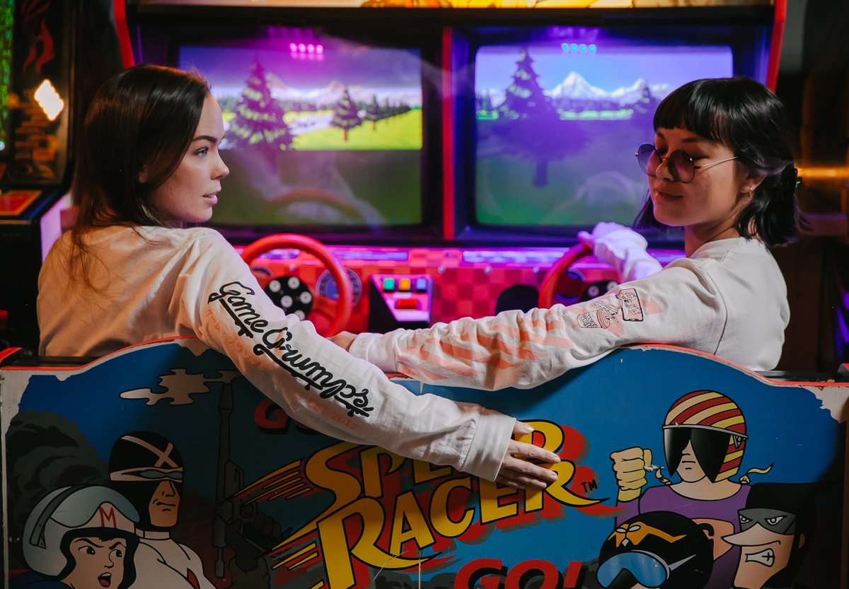 GameGrumps's tweet image. NEW GAMER SHIRT ALERT! Art by @nemupanart  
👾👾👾 gamegrumps.com/merch
Thank you to our fabulous models @CrankGameplays @Mort3mer @lilyloo!