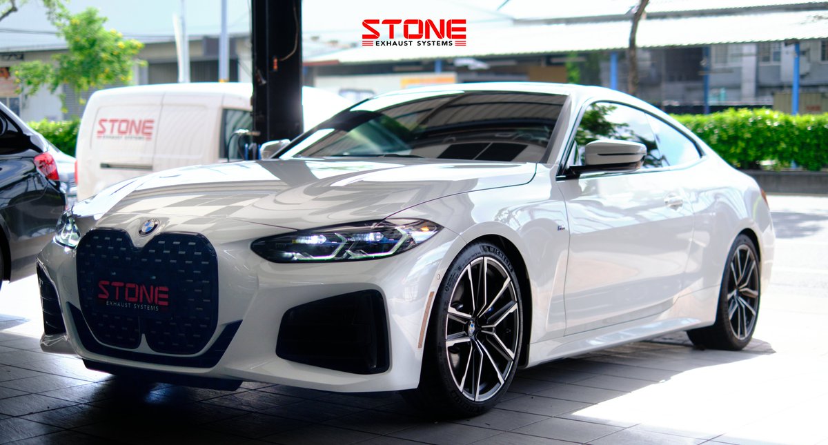 STONE_EXHAUST's tweet photo. BMW G22 M440i https://t.co/obWLxuzSRh