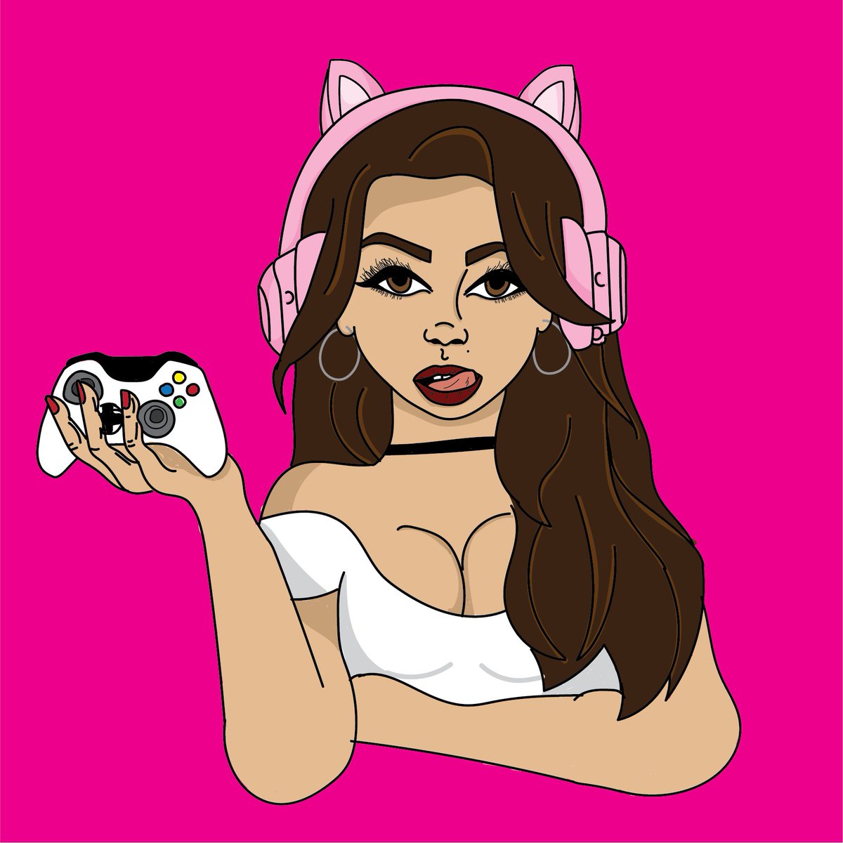 Mikaylabdesigns's tweet photo. Need a logo for your streaming ? I got you 😉 #GraphicDesign #GraphicDesigner #digitalart #gamer #gamergirl #streamer #twitch #twitchstreamer #gaming #logo #needalogo #SmallStreamerCommunity #SmallBusiness https://t.co/28CeaBup0u
