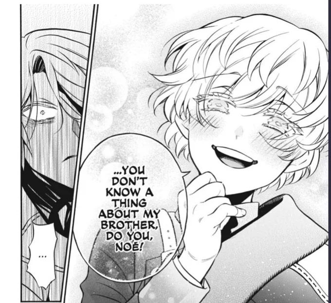 vnc spoiler talk /
 this is like when a rival appears in shoujo and is like. omg :) ur not really that close are u :3 