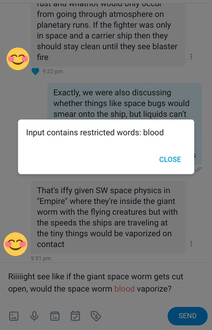 Calm down Onlyfans, we&rsquo;re just discussing the logistics of intergalactic auto detailing sheesh 🙄 https://t