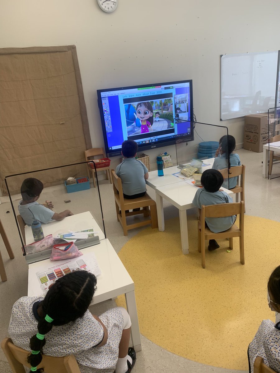 WPS_FS2's tweet photo. During Social Studies we discussed Expo 2020.. we enjoyed finding about the Expo mascots! #WPSFS2F https://t.co/Ht5FVW5Rhx