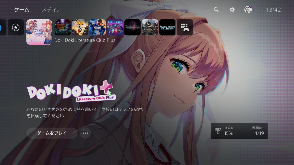 Doki Doki Literatura Club Plus PS4 